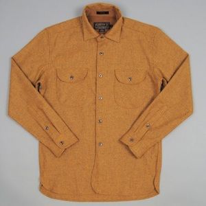 Pendleton Oliver Shirt, Amber Mix Solid Medium